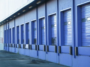 Bestandsmanagement in Supply Chains Lager blau