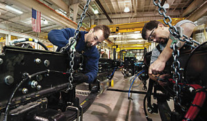 Daimler truck assembly manufacturing plant