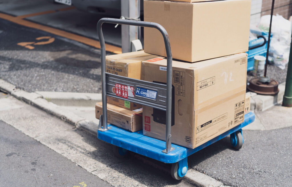 Boxes on a trolly Uitleveringsgraad: De graadmeter voor uw klanttevredenheid