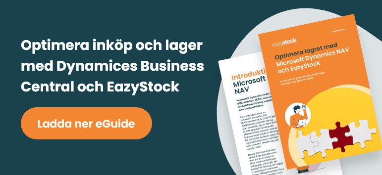 Business Central och EazyStock