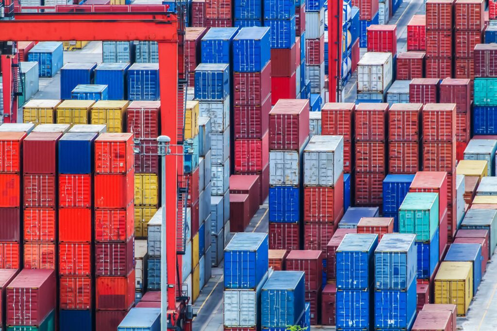 Hundreds of shipping containers in a port.

Reducing supplier lead times to lower stock levels.