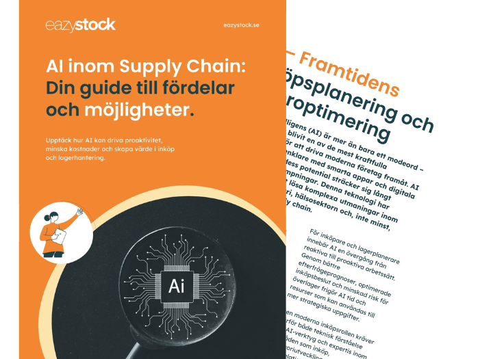 bild på eguiden AI inom supply chain