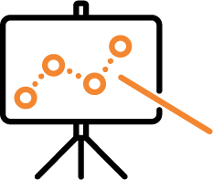 Eazystock demand forecasting graph icon