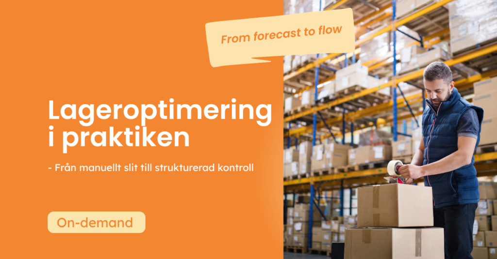 Lageroptimering i praktiken on-demand webinar