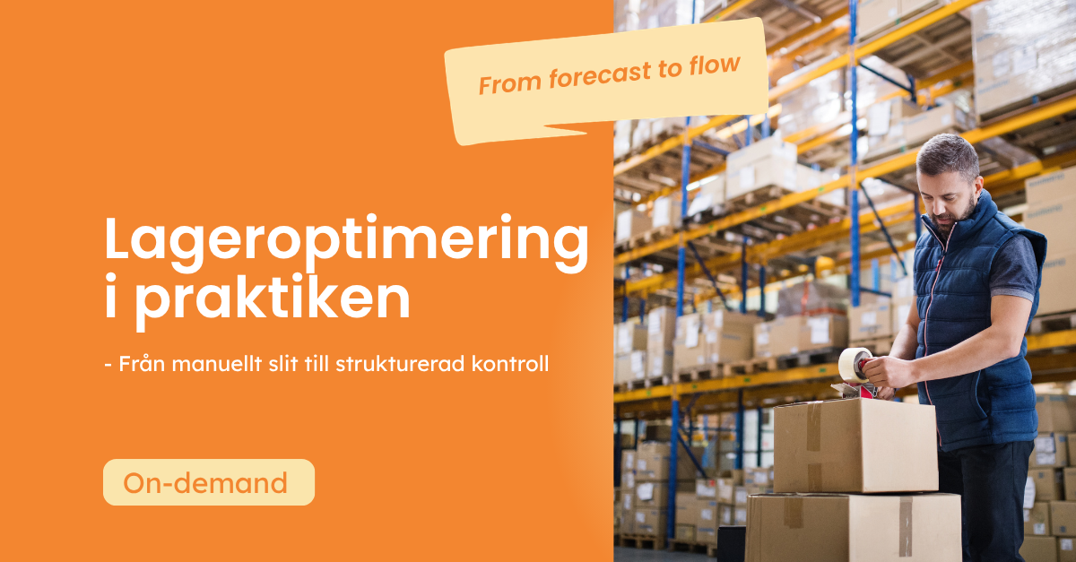 Lageroptimering i praktiken on-demand webinar