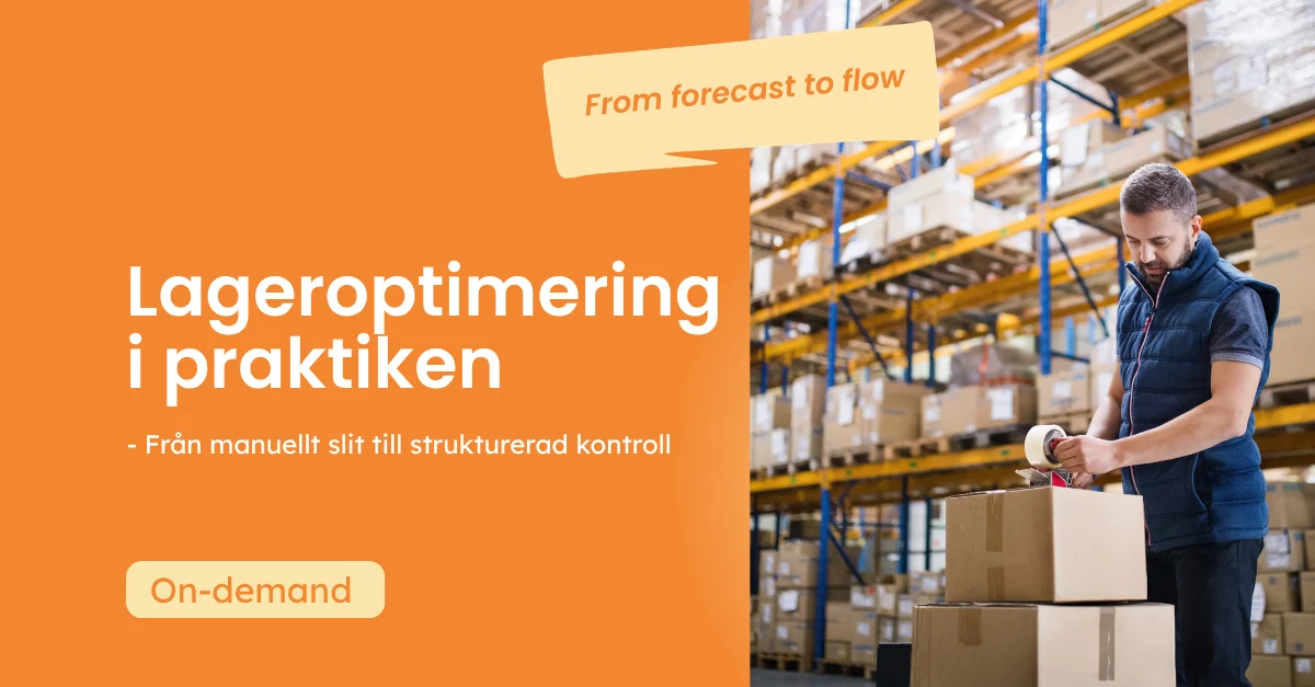 Lageroptimering i praktiken on-demand webinar