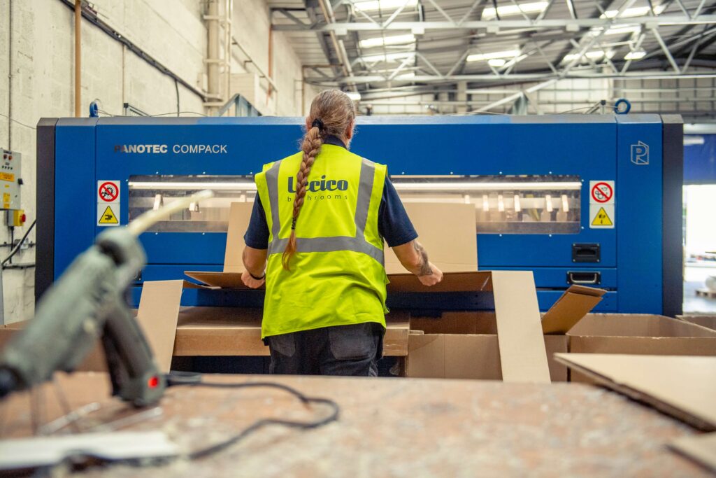 Lecico produktionsanläggning. 