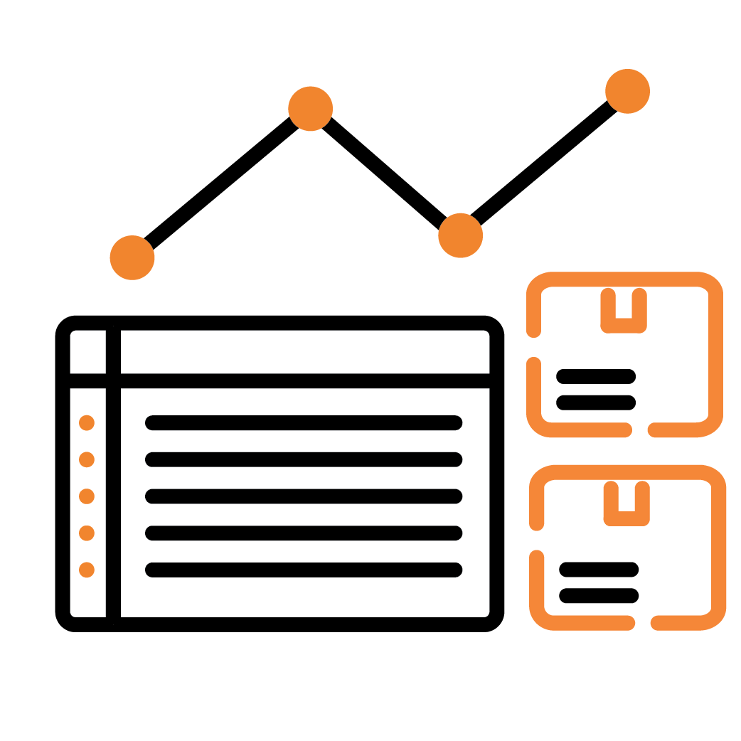 Demand analysis software icon