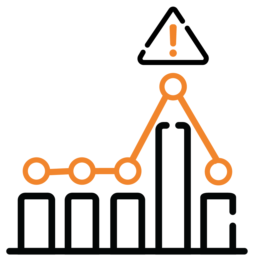 EazyStock inventory exception and outlier alerts icon